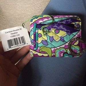 BNWT Vera Bradley Double ID